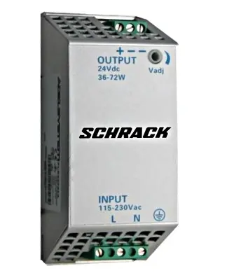Захранване Schrack Technik електронно  230 V, 24 DC V, 72 VA