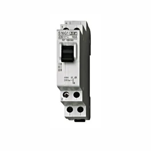 Прекъсвач Schrack Technik ръчен товаров еднополюсен шалтер  16 A, 1P, 250 V