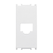 Капачка на букса за компютърна мрежа Schrack Technik  20 IP, бял, VISIO 45 - product - 028 SRK4531