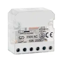 Реле Schrack Technik импулсно еднополюсно  10 A, 1 CO, 1P, AC, 230 V, LQ203230-A