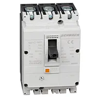 Прекъсвач мощностен Schrack Technik автоматичен тип А-1 регулируем  63 A, 36 kA, 3P, 690 V, 50-63 А, MZ1