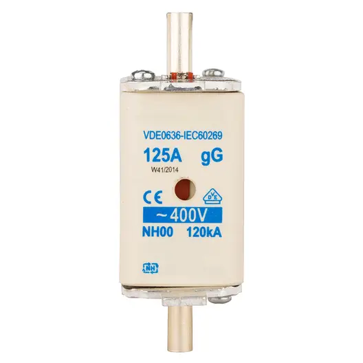 Предпазител Schrack Technik високомощен  125 A, 400 V, NH 00, HRC