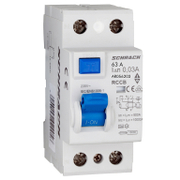 Дефектнотокова защита Schrack Technik 2P тип A  63 A, 30 mA, 10 kA, Amparo - product - 028 SRK6241