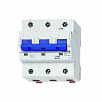 Автоматичен триполюсен прекъсвач Schrack Technik за DIN шина крива C  100 A, 400 V, 6 kA, 3P, BR