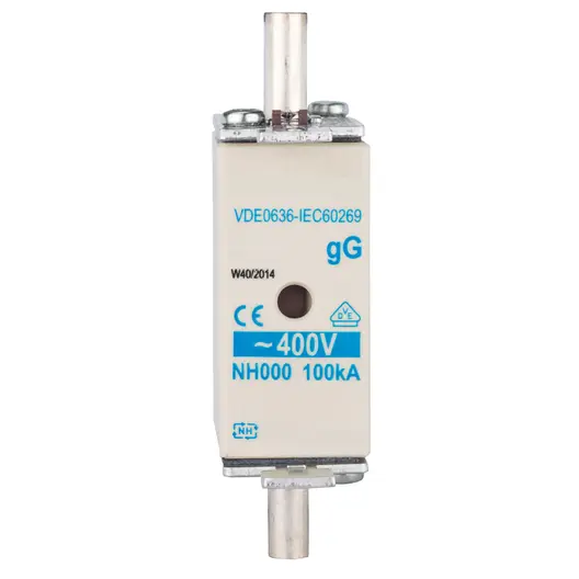 Предпазител Schrack Technik високомощен  80 A, NH 000, 400 V, HRC