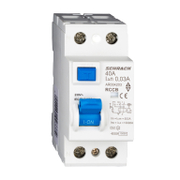 Дефектнотокова защита Schrack Technik 2P тип AC  40 A, 30 mA, 6 kA, Amparo - product - 028 SRK2158