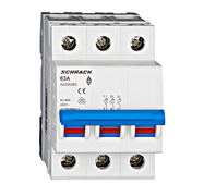 Прекъсвач Schrack Technik ръчен товаров триполюсен шалтер 63 A, 3P, 400 V, Amparo - product - 028 SRK2195