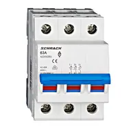 Прекъсвач Schrack Technik ръчен товаров триполюсен шалтер  63 A, 3P, 400 V, Amparo