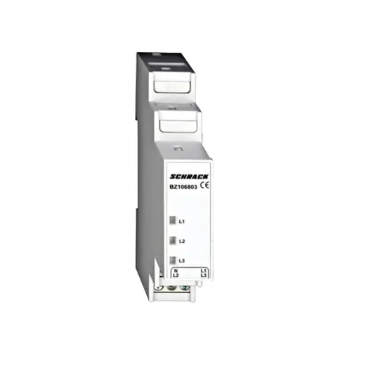 Индикатор Schrack Technik светодиоден за DIN шина трифазен  380 V