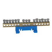 Нулева клема Schrack Technik неизолирана  63 A, 15 гнезда - product - 028 SRK3908