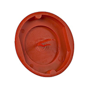 Капачка Schrack Technik за конзолна кутия за гипскартон  ф 70 мм, червена - product - 028 SRK3986