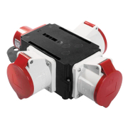 Разклонител електрически as - Schwabe без кабел, с щепсел  бял, 3 гнезда - product - 028 UNI4454