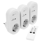 Електрически интериорен контакт as - Schwabe единичен открит монтаж  16 A, 20 IP, бял - product - 028 UNI4517