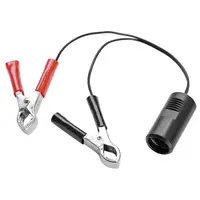Адаптор за преносима лампа as - Schwabe с кабел към акумулатор  1 м, 12 V