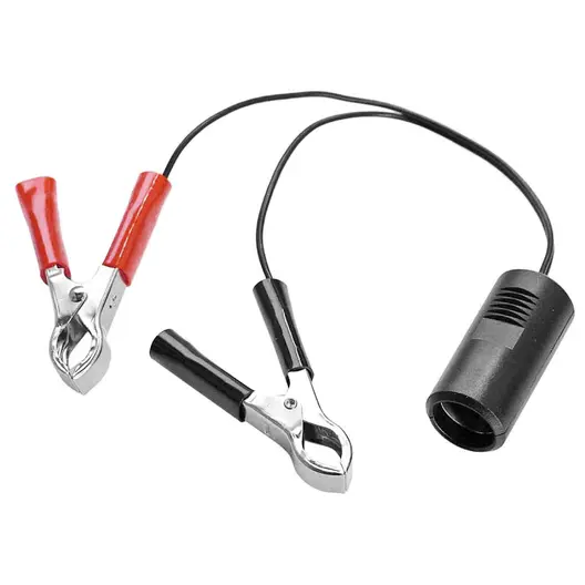 Адаптор за преносима лампа as - Schwabe с кабел към акумулатор  1 м, 12 V