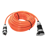Удължител на кабели as - Schwabe гумиран  10 м, 3x2.5 мм2, ШВПС-В / H05VV-F, оранжев, 1 гнездо - product - 028 UNI3455