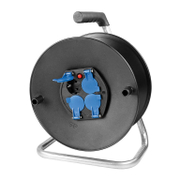 Макара as - Schwabe пластмасова без кабел за удължител  за 25 м, 4 гнезда - product - 028 UNI3625