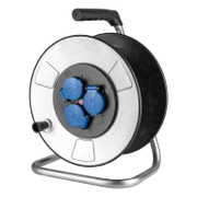 Макара as - Schwabe метална без кабел за удължител  3 гнезда - product - 028 UNI3753