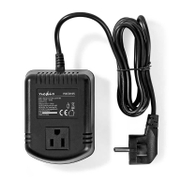 Електрически адаптор преход Nedis на напрежение американска към европейска мрежа  0.9 A, 20 IP, черен, POCO105 - product - 028 VKV5687