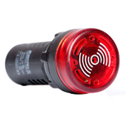 Лампа Vemark сигнална LED моноблок със зумер 0.02 A, 220 V, червена, AD22-22SMD - product - 028 VKV5780