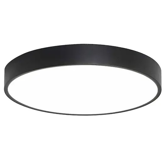 LED панел Vivalux за открит монтаж  45 W, ф 500x50 мм, черен, 3000/4000/6400 K, 230 V, Luka LED