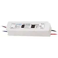 Трансформатор Vivalux за LED ленти влагозащитен  100 W, 12 DC V, 110-240 AC V, 67 IP, SPD Slim LED