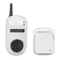 Безжичен звънец Zamel с 1 мелодия  230 V, бял, Bulik DRS-982H