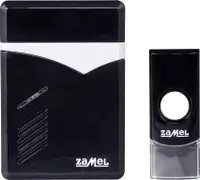 Безжичен звънец Zamel с 15 мелодии  2х1.5 V, черен, Techno ST-251