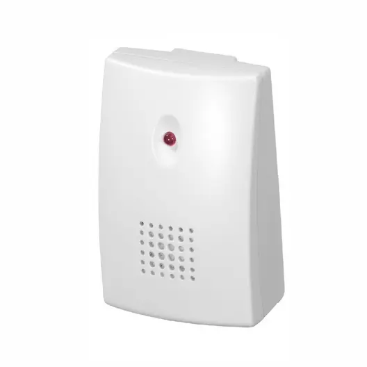Безжичен звънец Zamel с 8 мелодии  1.5 V, бял, Vibro ST-229