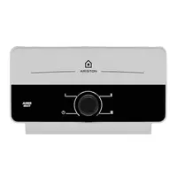 Бойлер Ariston проточен за баня електрически 9500 W, 304x220x110 мм, AURES M 9.5 EU