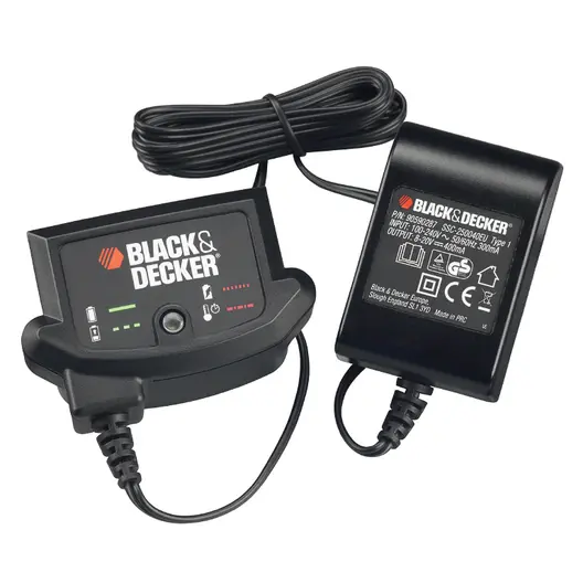 Зарядно устройство Black & Decker за акумулаторни Li-Ion батерии  7.2-20 V, 230 V