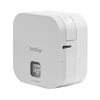 Принтер Brother за етикети мобилен 3.5-12 мм, 115x115x61 мм, PT-P300BT P-Touch Cube
