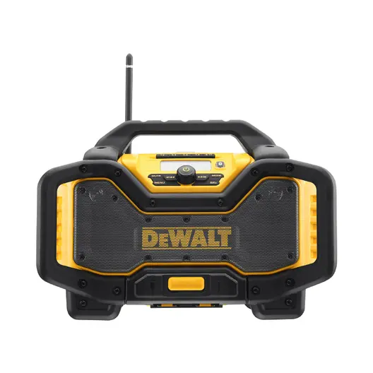 Радиоприемник DeWALT противоударен  без батерия и зарядно, 10.8-54 V, DCR027