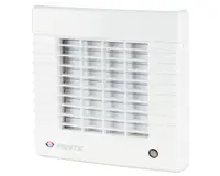 Вентилатор за баня Vents за стенен монтаж квадратен  18 W, 86 м3/ч, 165х165х92 мм, бял, MAV 100