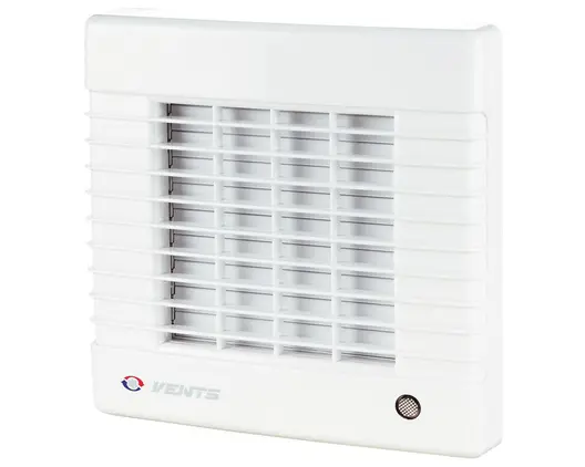 Вентилатор за баня Vents за стенен монтаж квадратен  18 W, 86 м3/ч, 165х165х92 мм, бял, MAV 100