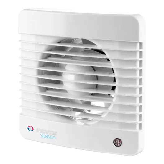 Вентилатор за баня Vents за стенен монтаж квадратен  14 W, 98 м3/ч, 159х159х88.5 мм, бял, M 100