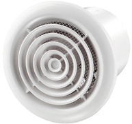 Вентилатор Vents за стенен монтаж кръгъл 14 W, 98 м3/ч, ф 141х104 мм, хром, PF 100 - product - 029 DTR 436