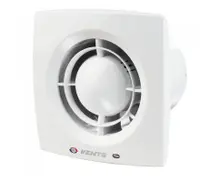 Вентилатор за баня Vents за стенен монтаж квадратен  14 W, 99 м3/ч, 152х152х108 мм, бял, X1TH 100