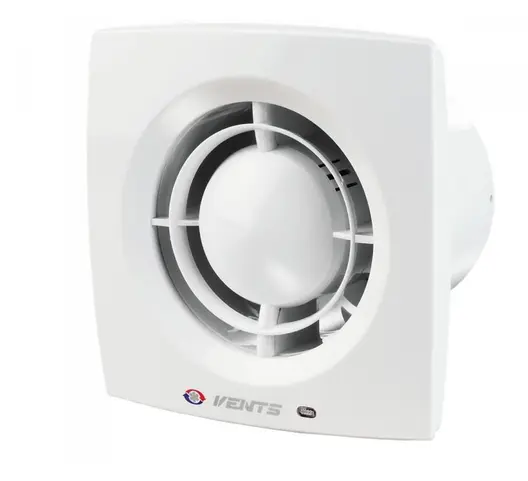 Вентилатор за баня Vents за стенен монтаж квадратен  14 W, 99 м3/ч, 152х152х108 мм, бял, X1TH 100