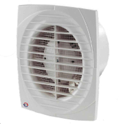 Вентилатор Vents за стенен монтаж квадратен 16 W, 180 м3/ч, 176x176x114 мм, бял, D 125 - product - 029 DTR 552