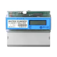 Двойнотарифен трифазен електромер Aski с LCD дисплей  100 A, Matrix D1AKX22