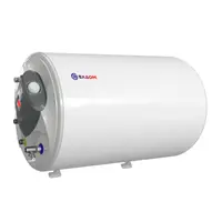 Бойлер Eldom емайлиран хоризонтален ляв 80 л, 3000 W, 835x462 мм, 80