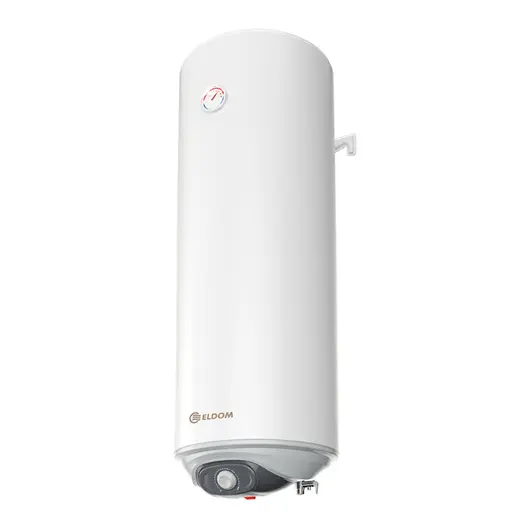 Бойлер Eldom емайлиран хоризонтален и вертикален  80 л, 2000 W, 1125х387 мм, WU08039