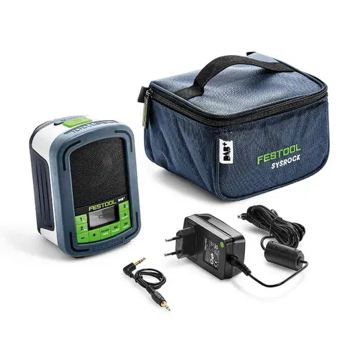 Радиоприемник Festool противоударен  без батерия и зарядно, 18 V, Sysrock BR 10 DAB+