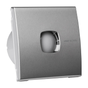 Вентилатор Cata за стенен монтаж квадратен 15 W, 100 м3/ч, 170x170 мм, сив, SILENTIS INOX 10 - product - 029 LGR 806