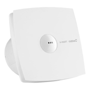 Вентилатор Cata за стенен монтаж квадратен с клапа 15 W, 98 м3/ч, 150х150х120.5 мм, бял, X-MART 10 - product - 029 LGR 807