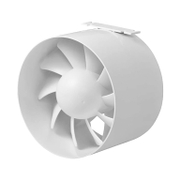 Вентилатор Haco за стенен монтаж кръгъл 20 W, 257 м3/ч, ф 149.5х102 мм, бял, AV JET 150 S - product - 029 MCI 106