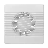 Вентилатор за баня Haco за стенен монтаж квадратен  20 W, 257 м3/ч, 210х210х118 мм, бял, AV BASIC 150 S