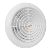 Вентилатор MMotors за стенен монтаж кръгъл с клапа 17 W, 150 м3/ч, ф 165х81 мм, бял, MM 120 - product - 029 MDV 605