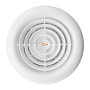 Вентилатор MMotors за стенен монтаж кръгъл с клапа 14 W, 105 м3/ч, ф 145х76 мм, бял, MM 100 - product - 029 MDV 603